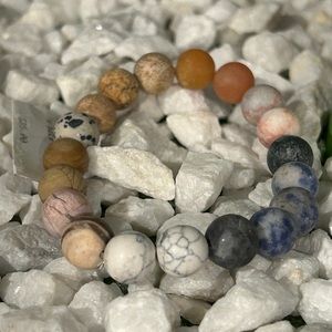 High quality beaded bracelet multi colored $85